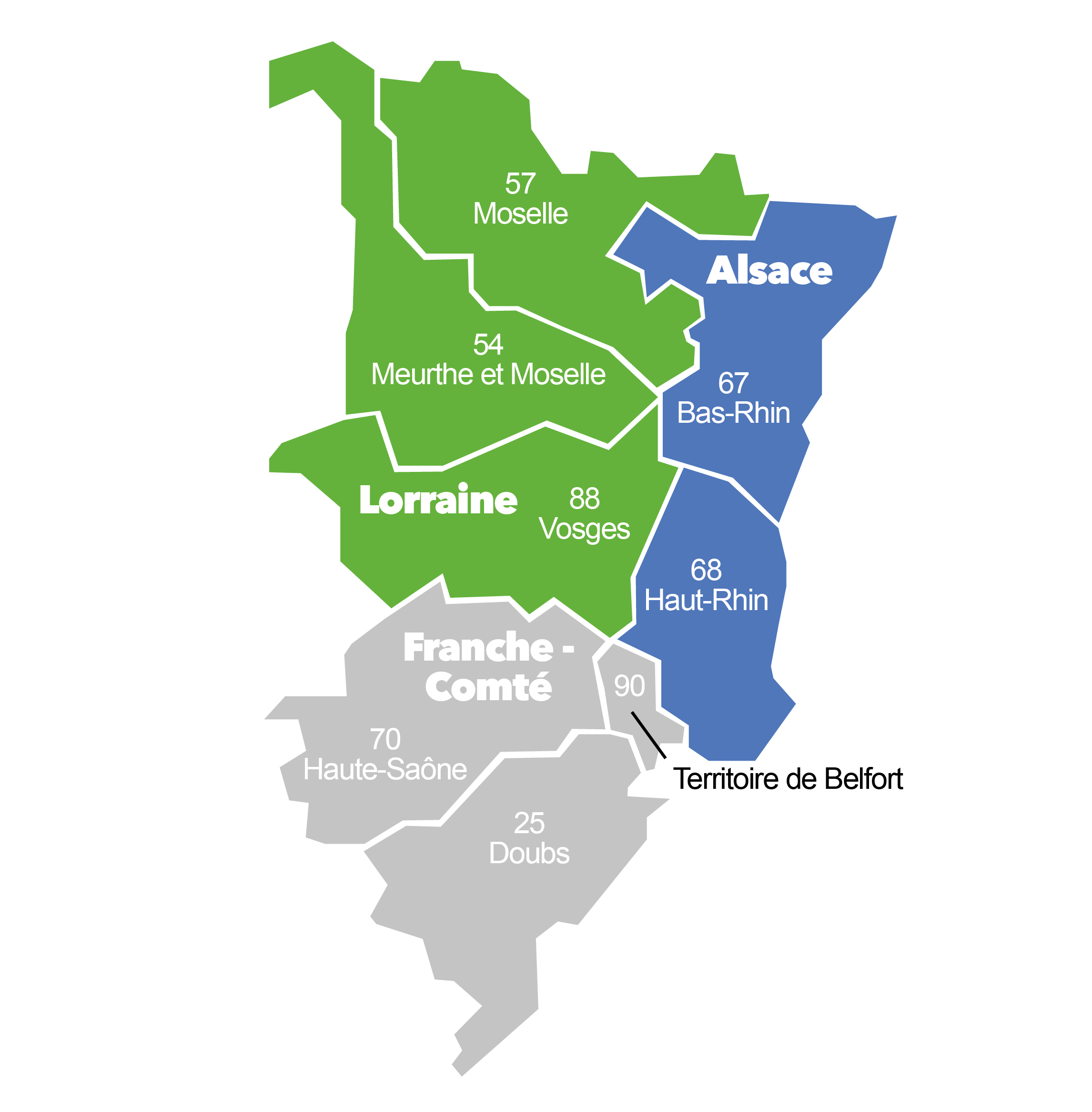 Zone intervention Ventec Énergie