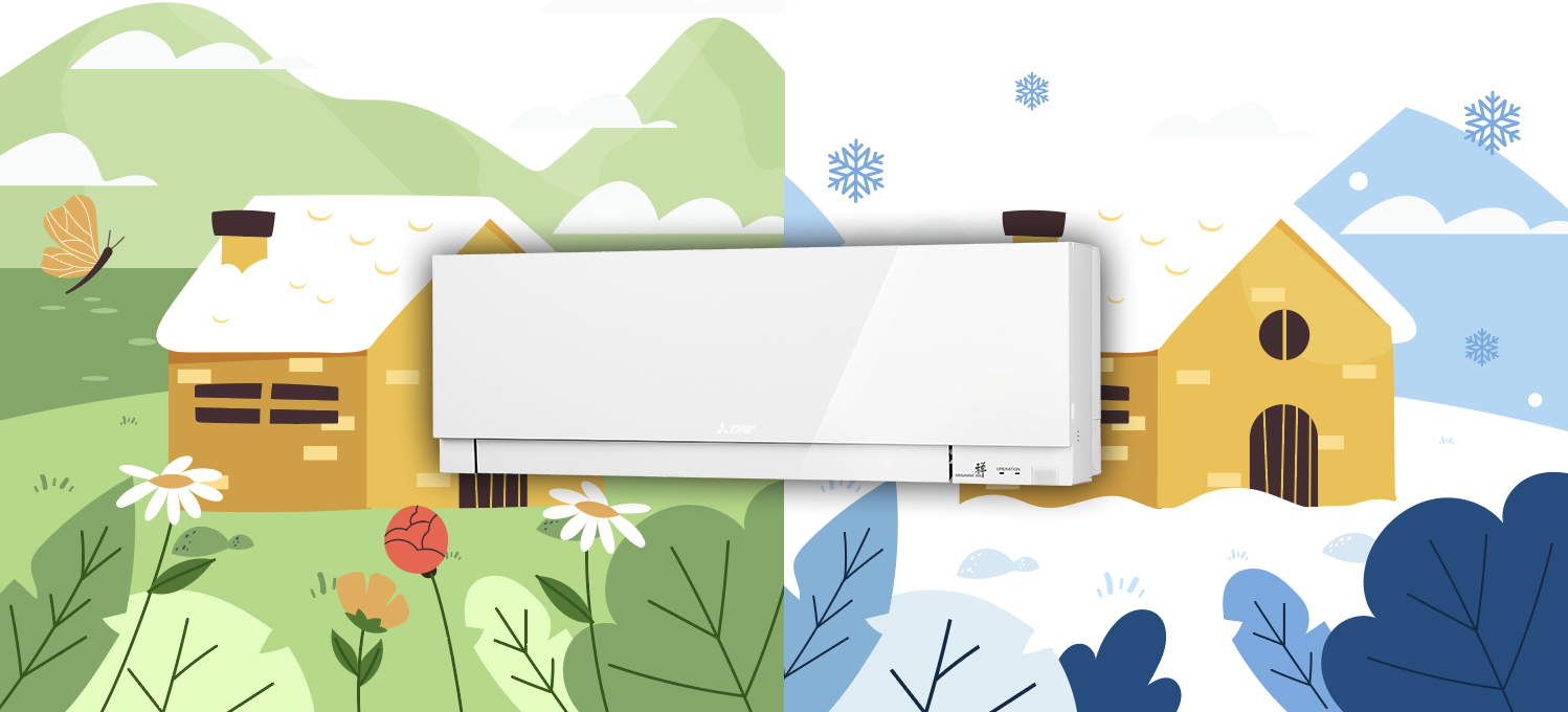 La climatisation réversible : en été comme en hiver